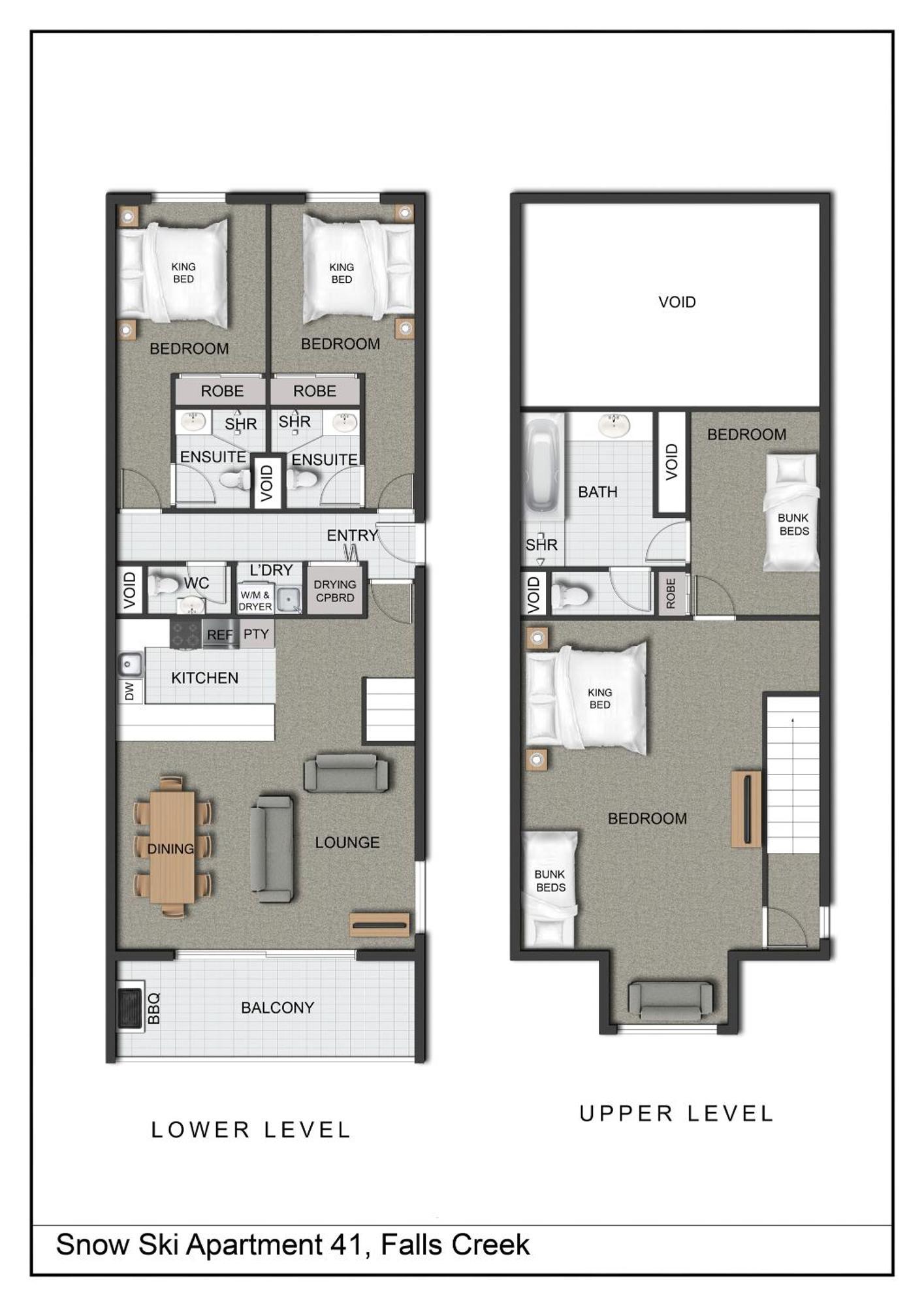 Snow Ski Apartments 41 Falls Creek Exterior photo